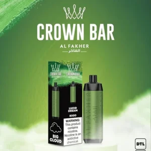 ALFAKHER CROWN BAR LUCID DREAM – 8000 PUFFS