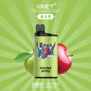 IGET BAR DOUBLE APPLE – 3500 PUFFS