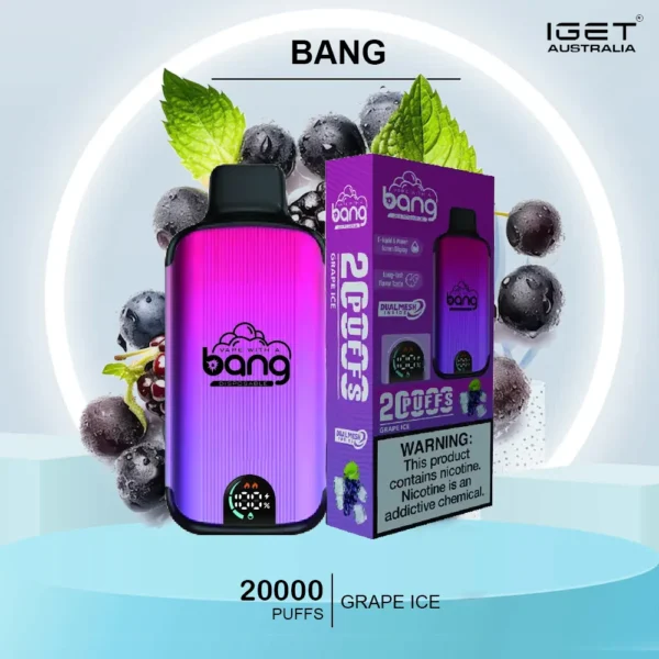 BANG – GRAPE ICE – 20000 PUFFS