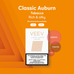 IQOS VEEV Cartridge Single Pack - Classic Auburn